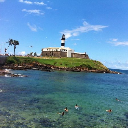 Appartamento Flat Luxo Bem Localizado No Bairro Da Barra Salvador Esterno foto