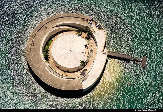 Appartamento Flat Luxo Bem Localizado No Bairro Da Barra Salvador Esterno foto